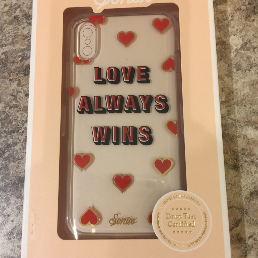 SONIX IPHONE X — CLEAR COAT CASE